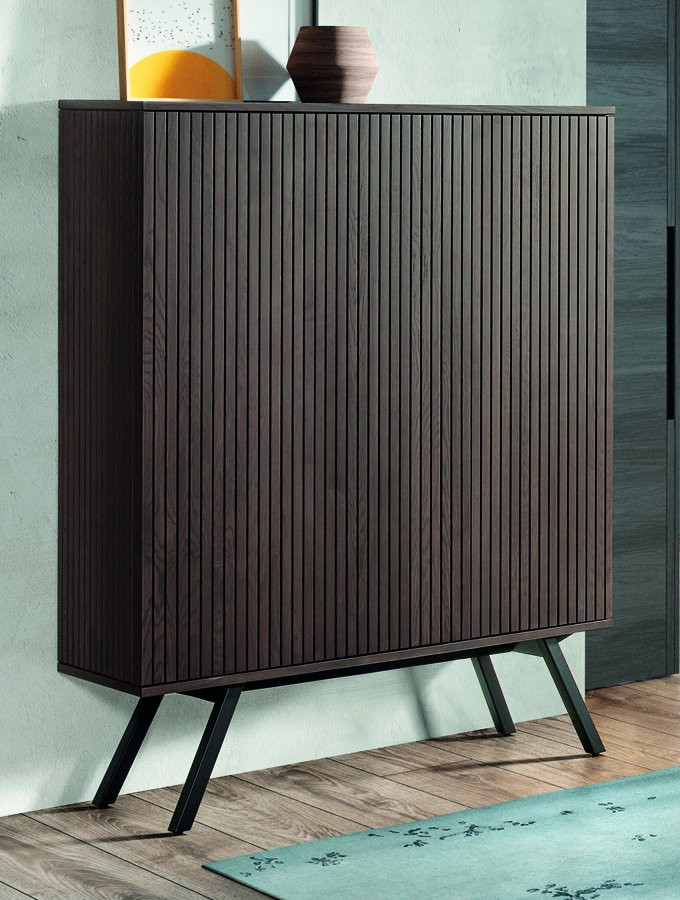 VAJILLERO DE INSPIRACIÓN NÓRDICA EN MADERA DE ROBLE ECO-FRIENDLY