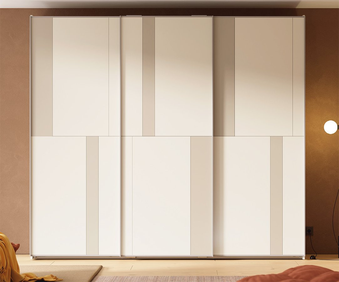 ARMARIO DE DISEÑO CONTEMPORÁNEO CON PUERTAS CORREDERAS SOLAPADAS