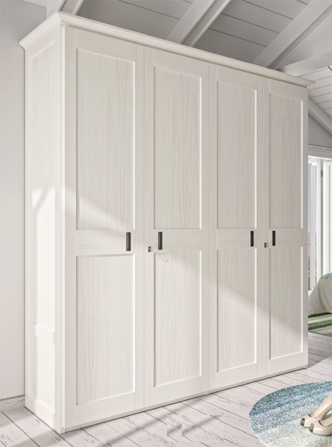 ARMARIO ESTILO CLÁSICO EN MADERA PARA DORMITORIO