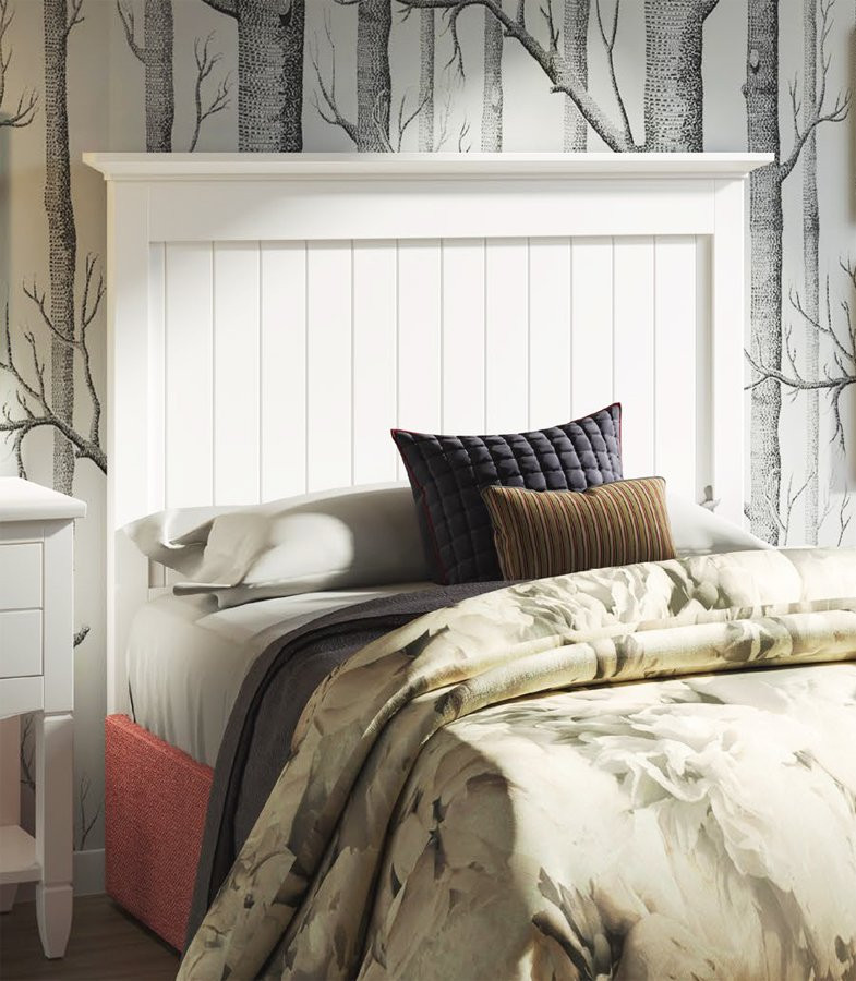 CABECERO DE CAMA ESTILO CLÁSICO CON MOLDURA