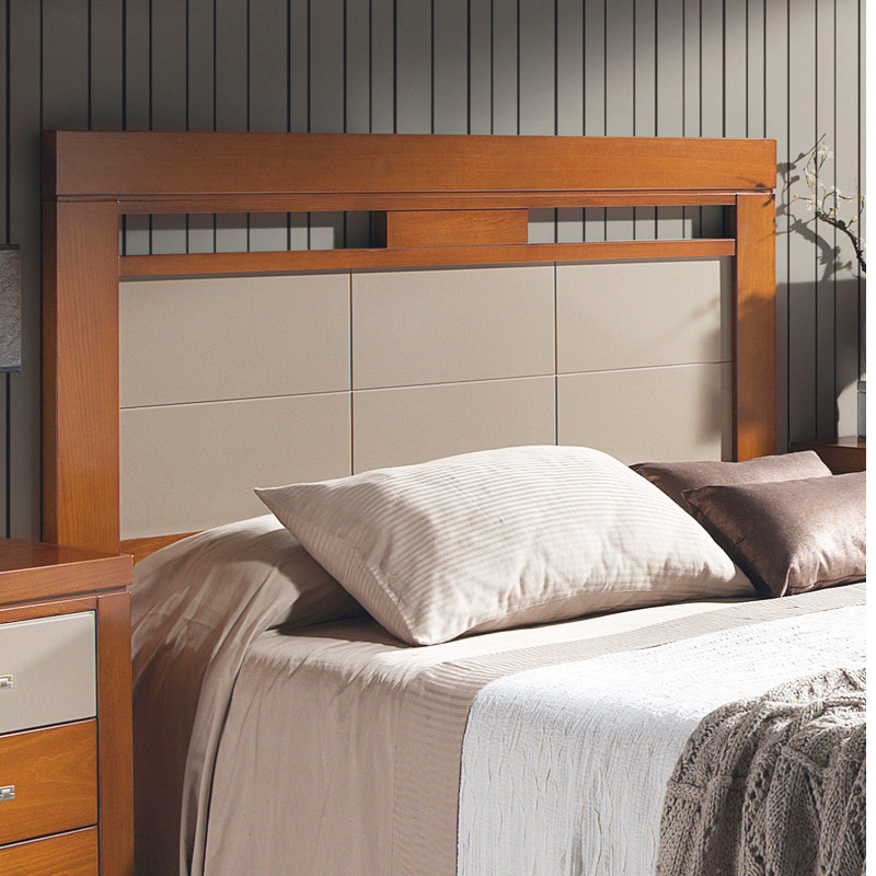 CABECERO DE CAMA MODERNO MADERA - HAYA