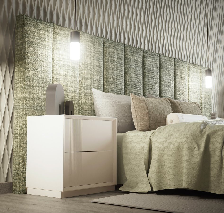 CONJUNTO DE MOBILIARIO DE DORMITORIO ELEGANTE Y FUNCIONAL