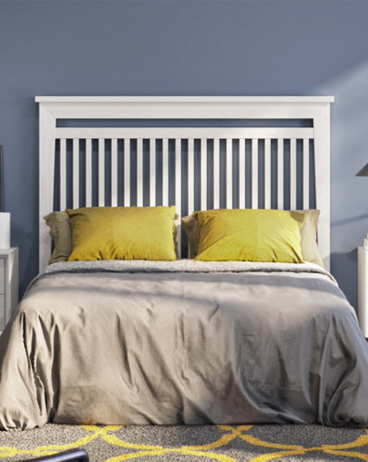 CABECERO DE CAMA DE MADERA ESTILO NÓRDICO