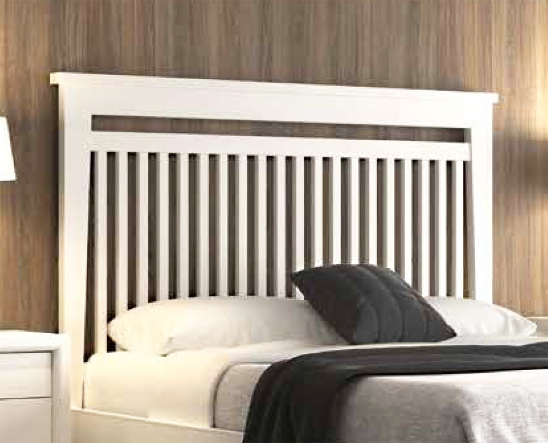 CABECERO DE CAMA ESTILO NÓRDICO BARROTES MADERA MACIZA