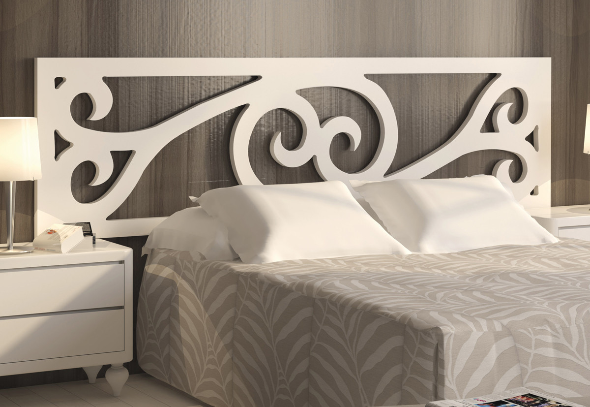 CABECERA DE CAMA FLOR CALADO - DM