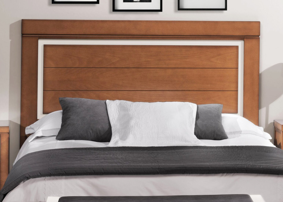 CABECERO DORMITORIO MATRIMONIO MADERA - HAYA