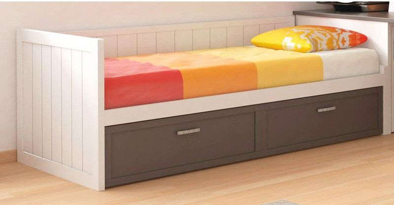CAMA NIDO CON 2 CAMAS JUVENIL MADERA - HAYA