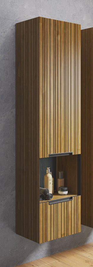 COLUMNA PARA ALMACENAJE EN CUARTO DE BAÑO DE DISEÑO MODERNO