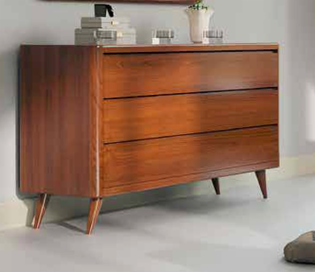 CÓMODA DORMITORIO ESTILO NÓRDICO ESCANDINAVO MADERA - PINO