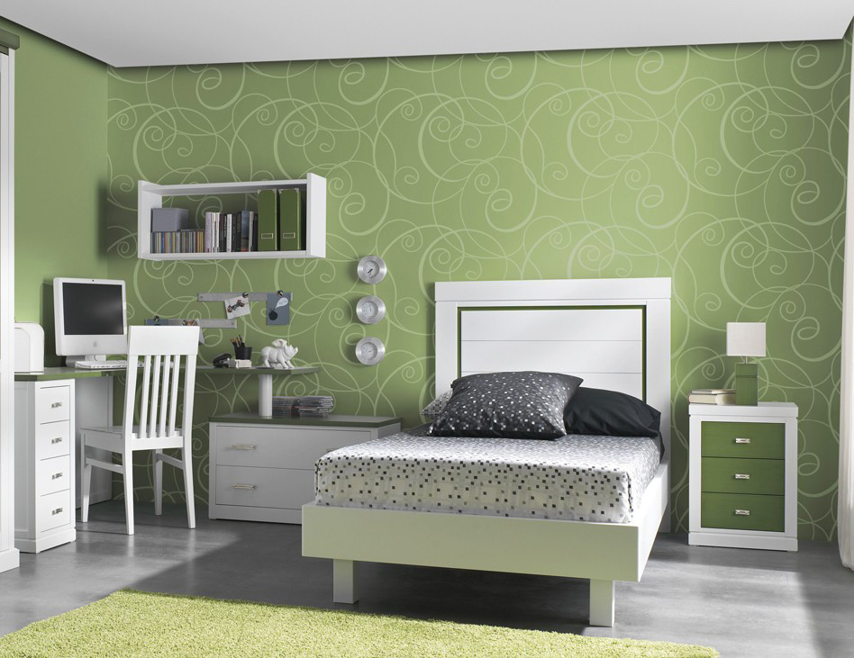 DORMITORIO JUVENIL CAMA CON BANCADA - HAYA