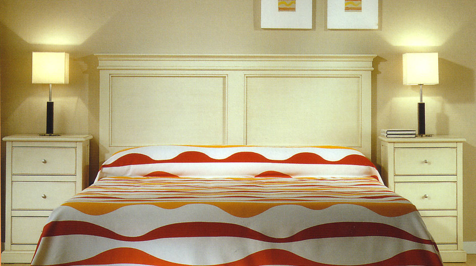 MUEBLES DORMITORIO CLÁSICO CABECERO CORNISA - HAYA