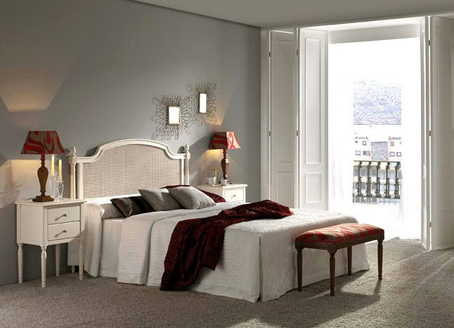 DORMITORIO CON MUEBLES VINTAGE MADERA - HAYA