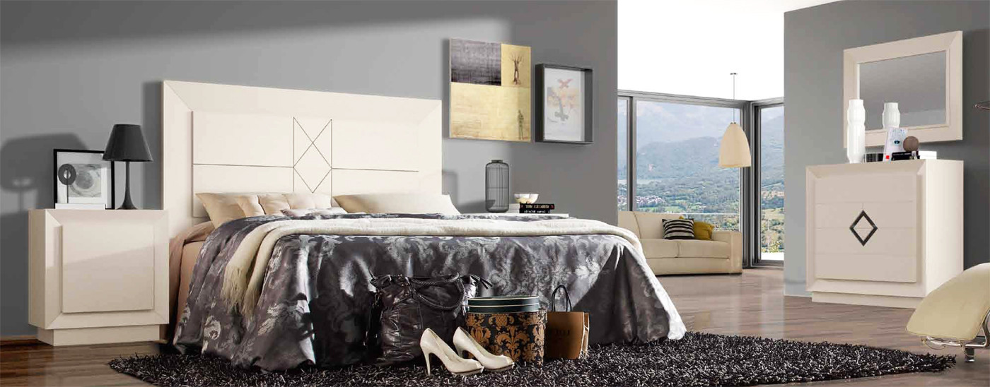 MUEBLES DE DISEÑO PARA DORMITORIO EN MADERA - ROBLE