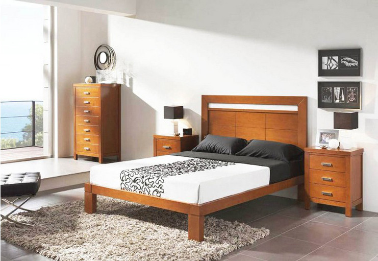 MUEBLES MATRIMONIO CAMA CON BANCADA - HAYA