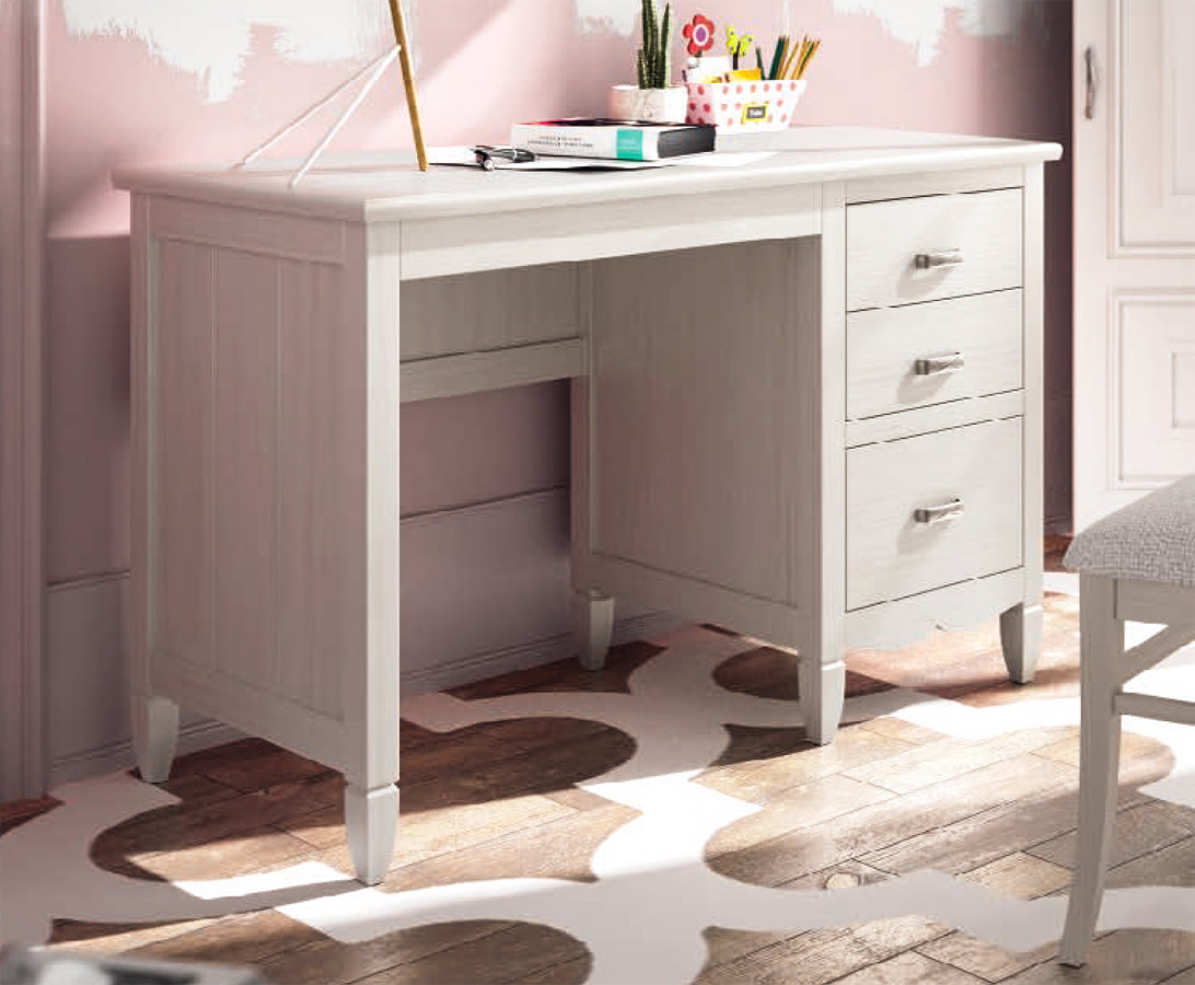 MESA DE ESCRITORIO DE MADERA PARA DORMITORIOS JUVENILES