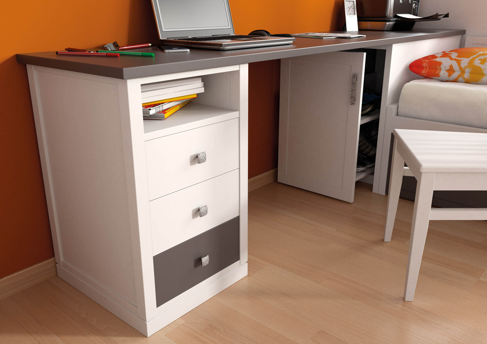 MESA DE ESTUDIO EN MADERA - HAYA