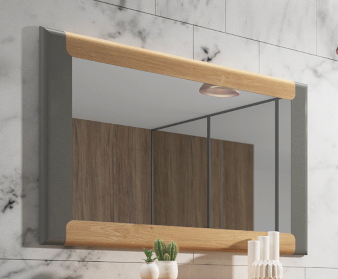MARCO DE ESPEJO RECTANGULAR DISEÑO MODERNO - DM