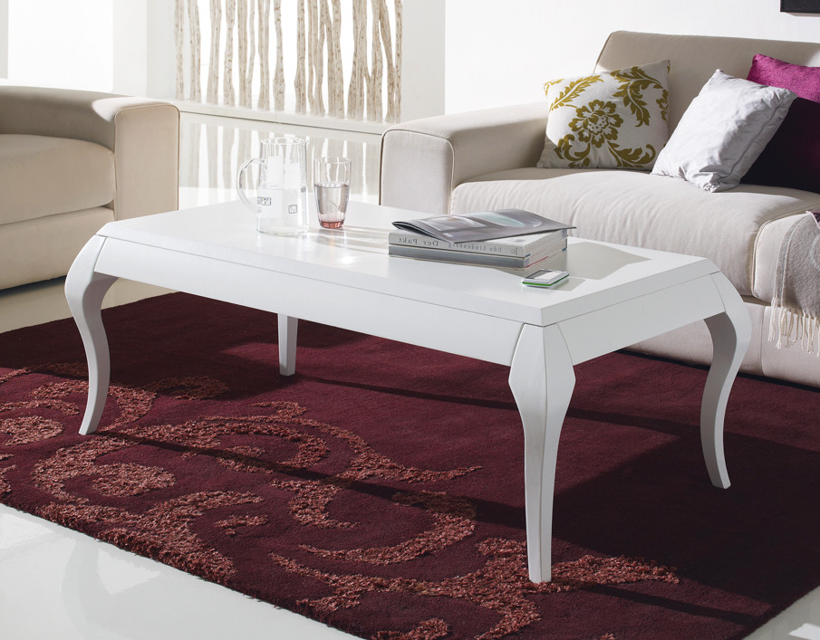 MESA DE CENTRO MODELO ISABELINA Y ELEVABLE MADERA - PINO