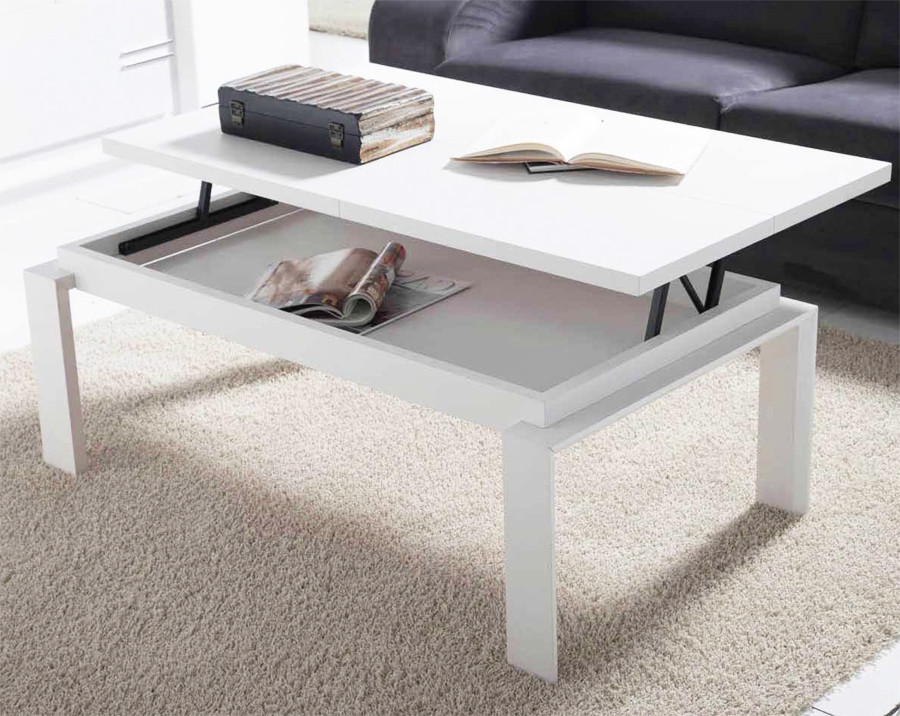 MESA DE CENTRO DE DISEÑO ELEVABLE - HAYA