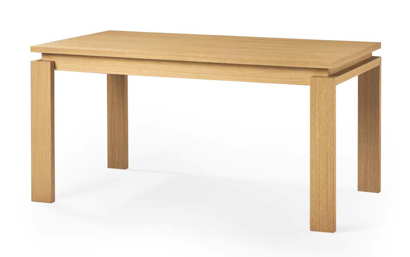 MESA DE COMEDOR PARA SALÓN DE DISEÑO MODERNO MADERA - ROBLE