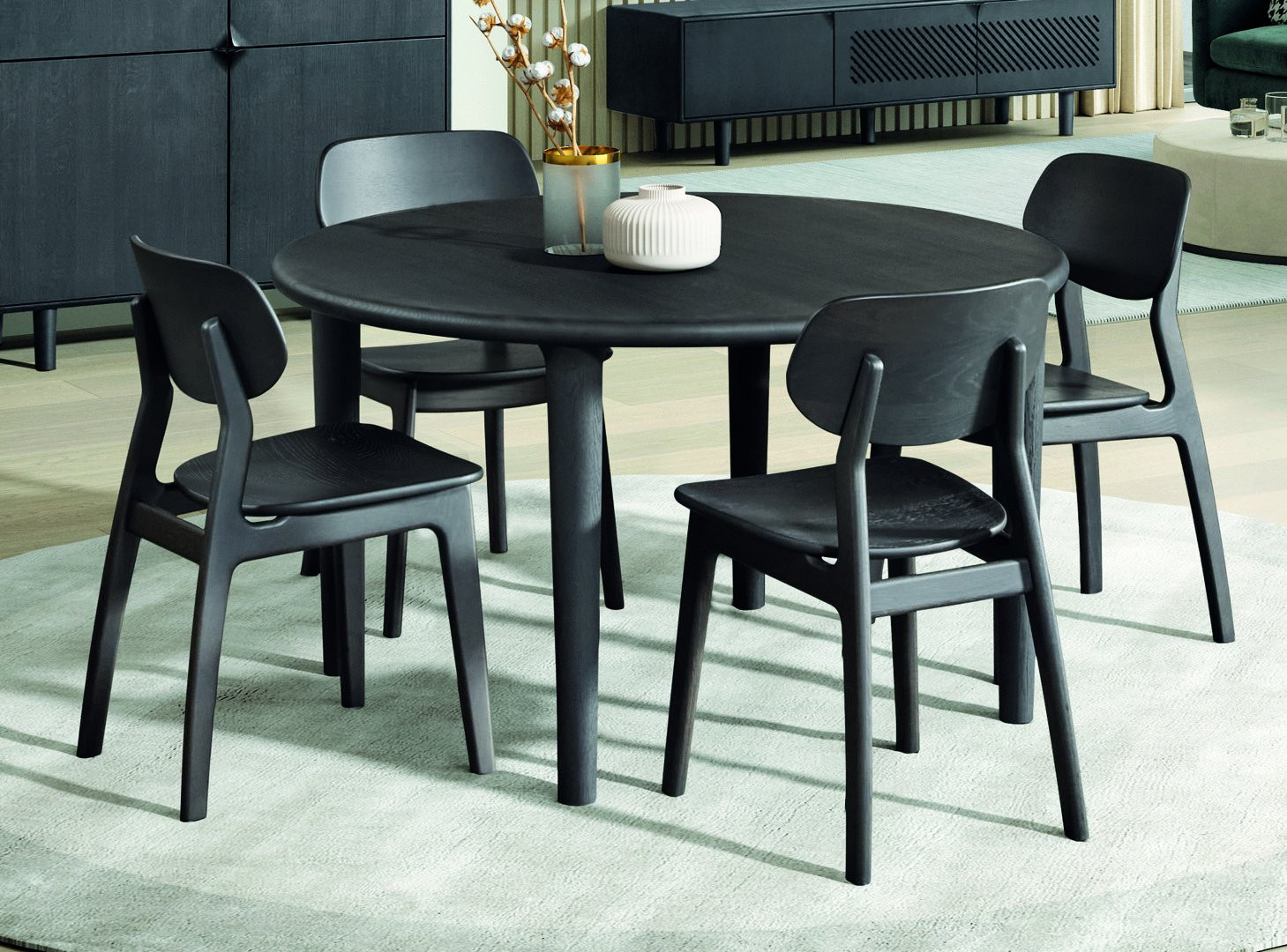 MESA COMEDOR EXTENSIBLE: DISEÑO NÓRDICO Y FUNCIONALIDAD EN TU SALÓN