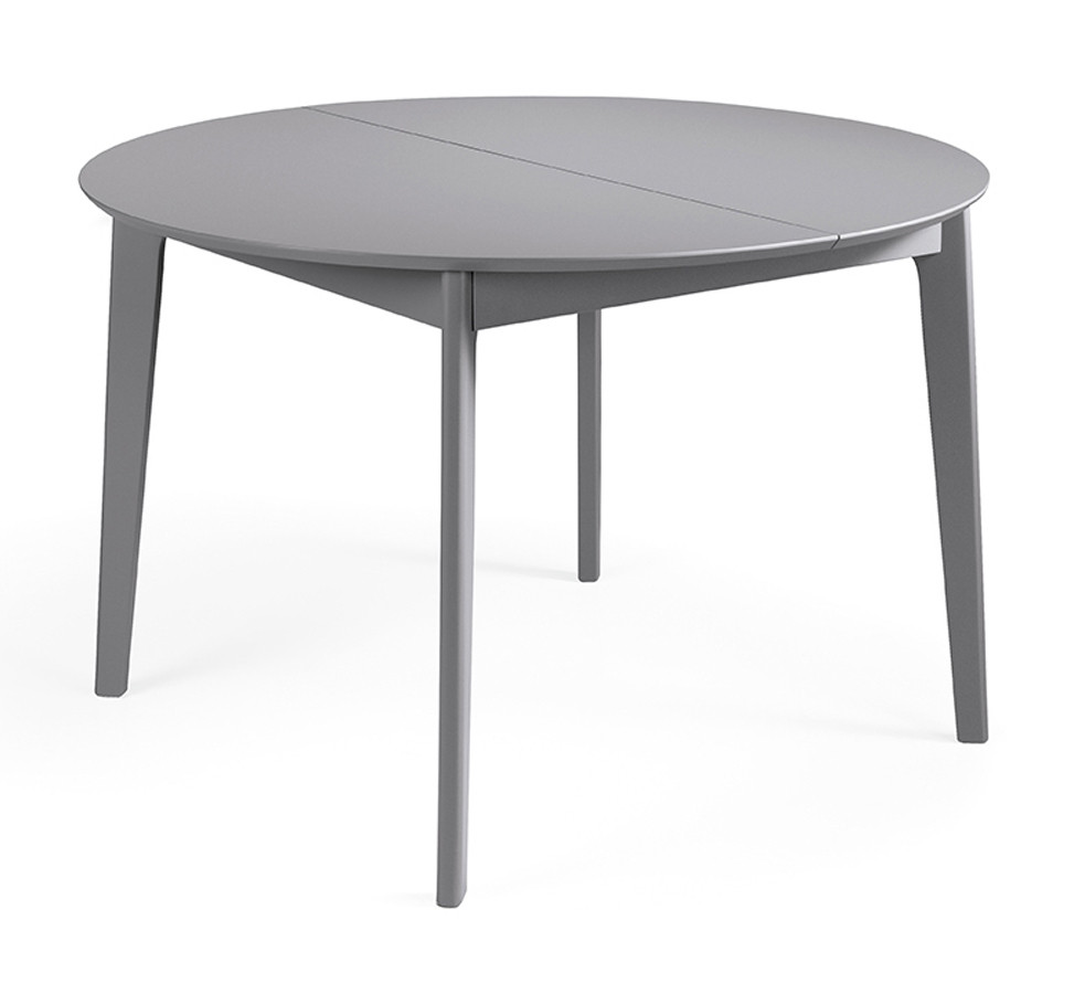 MESA DE COMEDOR REDONDA FIJA O EXTENSIBLE ESTILO NÓRDICO - HAYA