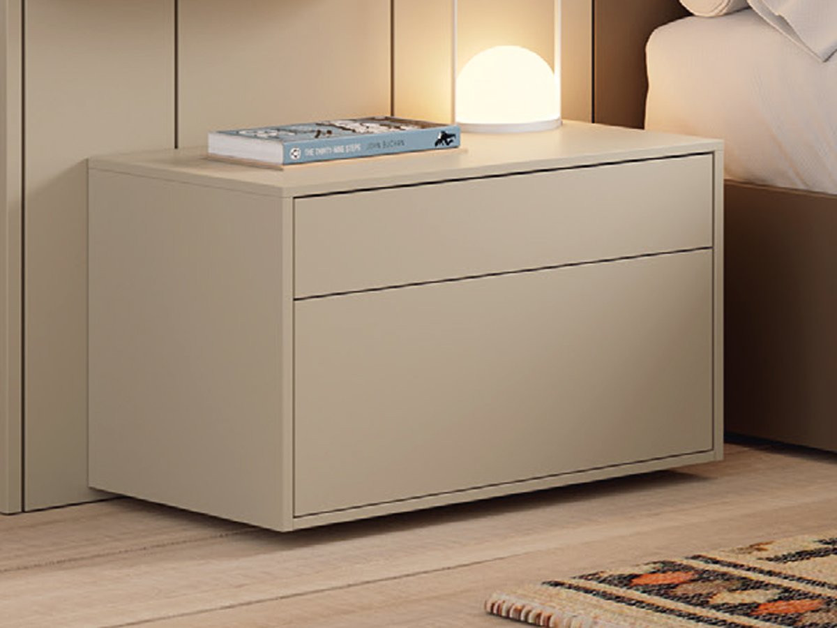MESITA DE NOCHE DE LÍNEAS RECTAS IDEAL PARA DORMITORIOS MODERNOS