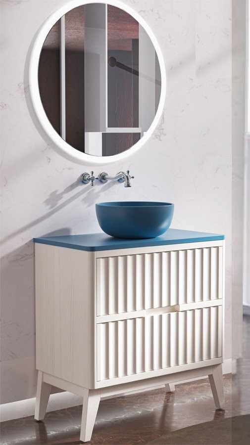 ▷ Mueble de baño lavabo sobre encimera