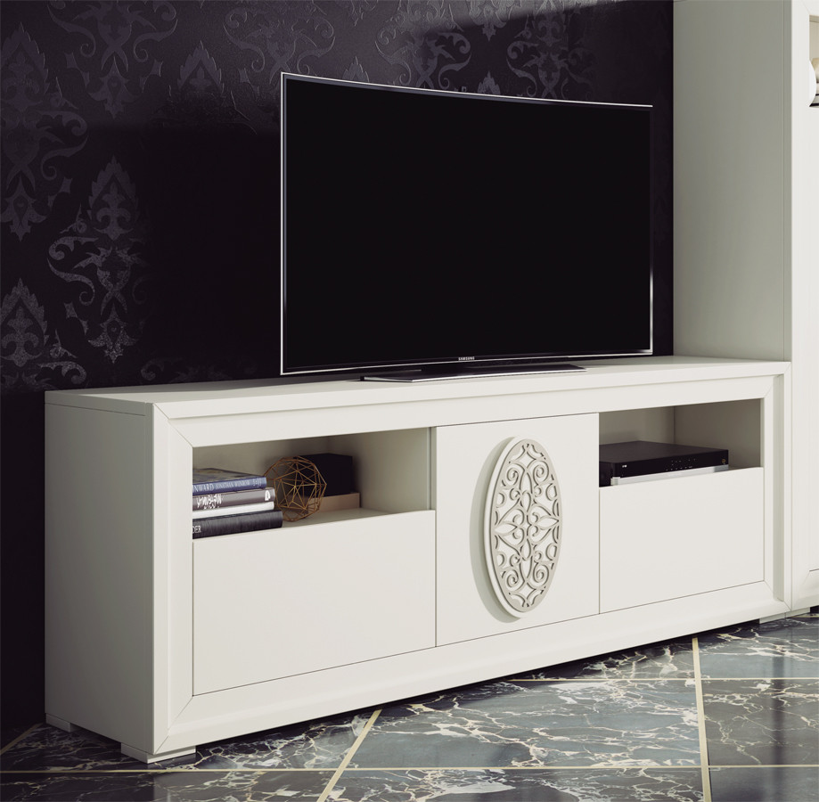 MUEBLE TELEVISIÓN SALÓN COMEDOR MADERA