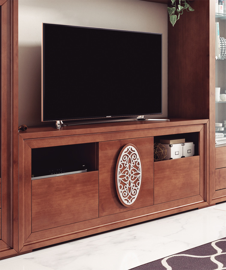 MUEBLE PARA LA TELEVISIÓN EN MADERA DE CALIDAD