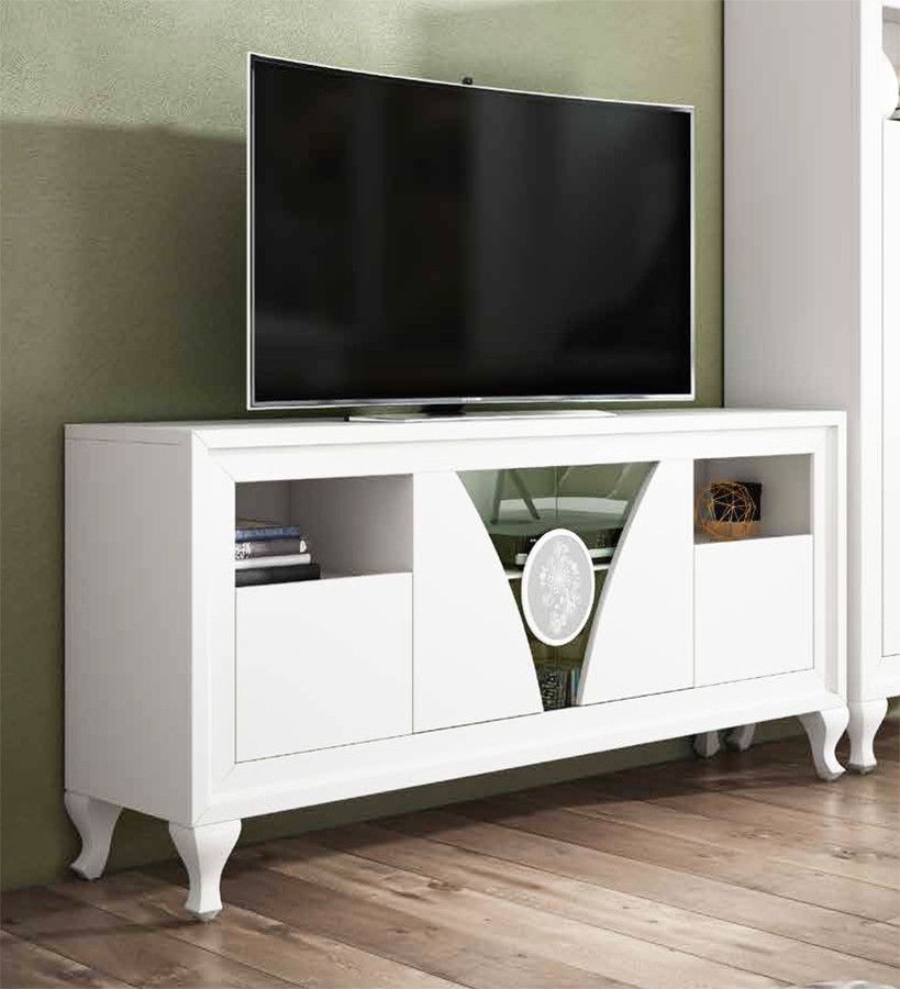 MUEBLE DE TELEVISIÓN CON PATAS VINTAGE