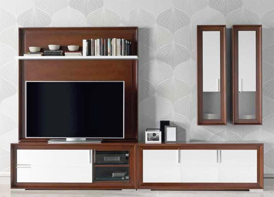 MUEBLES MODULARES PARA SALÓN COMEDOR MADERA - DM