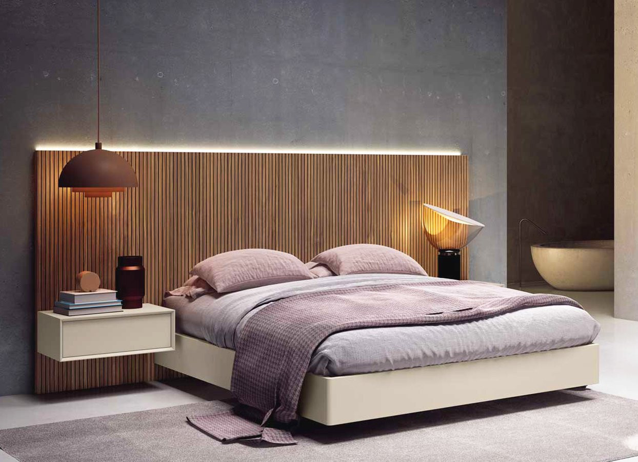 ELEGANTE CONJUNTO DE MUEBLES DE DORMITORIO DE DISEÑO MINIMALISTA