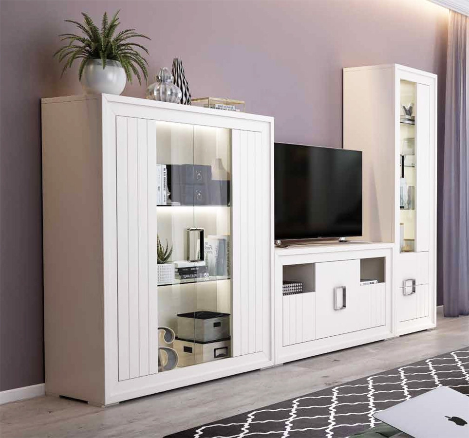 MUEBLES DE DISEÑO PARA SALÓN COMEDOR MADERA