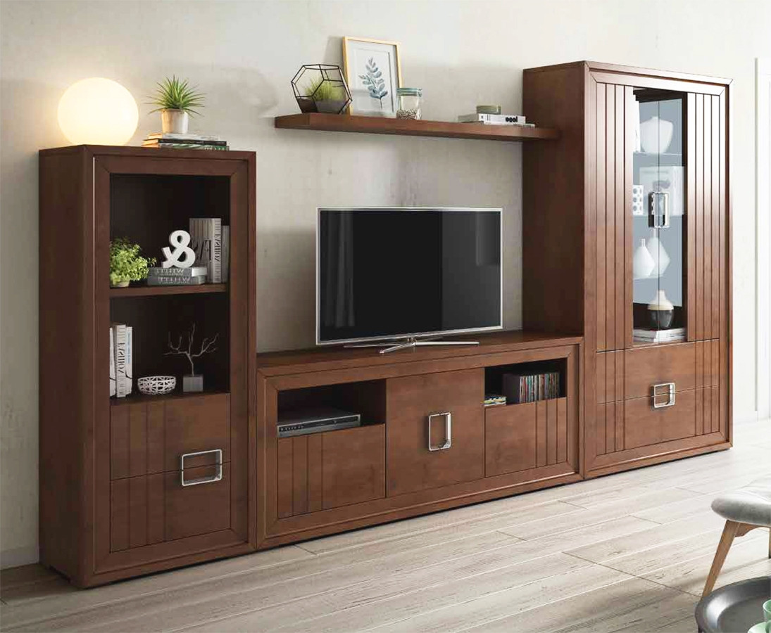MUEBLES DE DISEÑO CON VITRINA PARA SALÓN COMEDOR