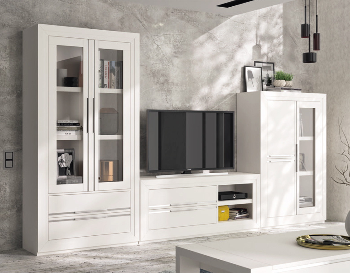 MUEBLES DE SALÓN COMEDOR DE DISEÑO MODERNO MADERA