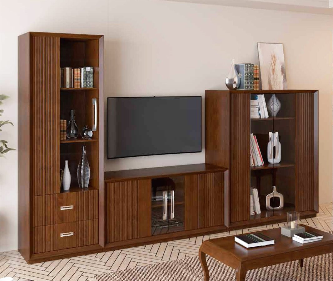 COMPOSICIÓN DE MUEBLES PARA SALÓN COMEDOR DE ESTILO ACTUAL
