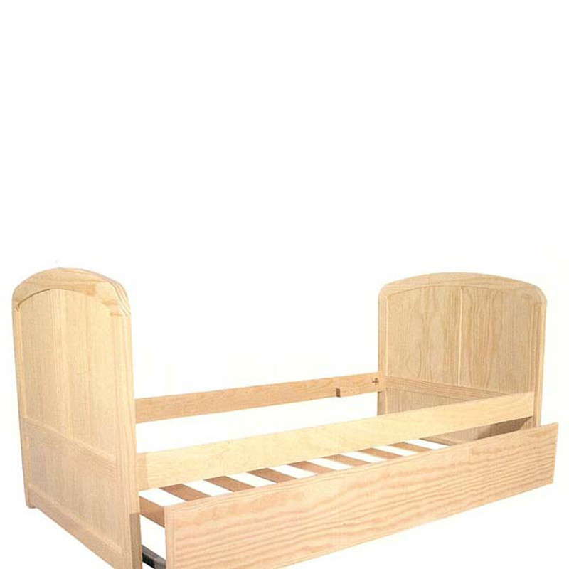 CAMA NIDO CON 2 CAMAS JUVENIL MADERA - PINO