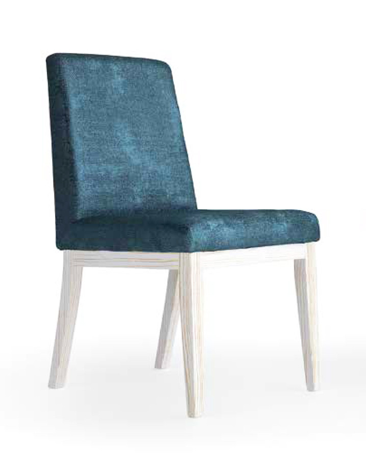 SILLA DE DISEÑO TAPIZADA Y FABRICADA EN MADERA ORIGEN SOSTENIBLE