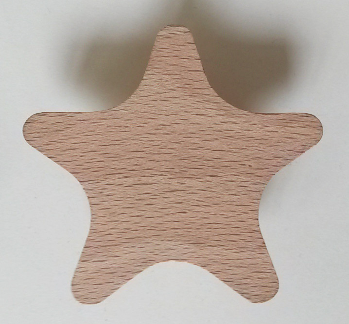 TIRADOR INFANTIL ESTRELLA MADERA - HAYA