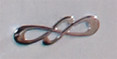 TIRADOR METÁLICO MODELO NOTA MUSICAL 140 x 60 mm.