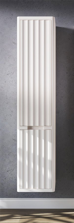 COLUMNA DE ALMACENAJE EN MADERA SOSTENIBLE PARA CUARTO DE BAÑO