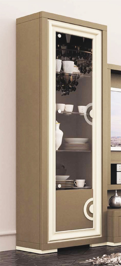 VITRINA PARA COMEDOR CON 2 PUERTAS 