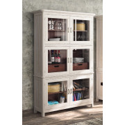 ALACENA DE MADERA NATURAL CON 6 PUERTAS Y 2 CAJONES INTERIORES