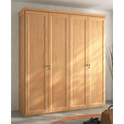 ARMARIO ROPERO CON PUERTAS LISAS FABRICADO EN MADERA SOSTENIBLE