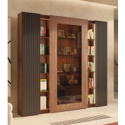 VITRINA MULTIFUNCIONAL CON ESTANTES Y PUERTAS PARA ALMACENAJE