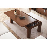 MESA DE CENTRO ELEVABLE TAPA MADERA - PINO