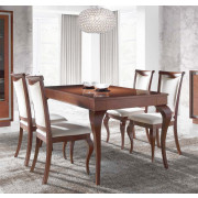 MESA DE COMEDOR CLÁSICA EXTENSIBLE MADERA - HAYA