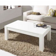 MESA DE CENTRO MODERNA TAPA MADERA ELEVABLE - PINO