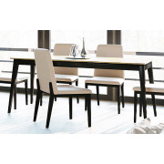 MESA DE COMEDOR DOBLE EXTENSIBLE SALÓN ESTILO NÓRDICO - FRESNO